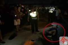 男子深夜散步發現河面漂來一名女子，身上散發酒氣[多圖]