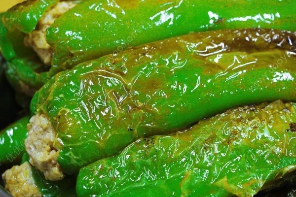 辣椒里面塞肉餡叫什么菜？辣椒里面塞肉餡怎么做？(3)